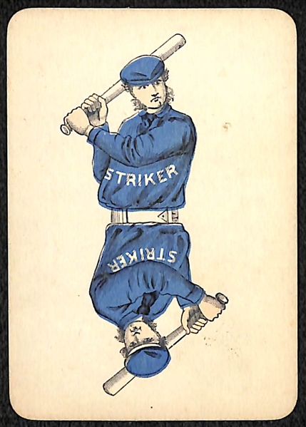 Rare 1884 Lawson's Patent Striker Baseball Card from Card Game