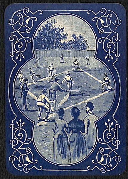 Rare 1884 Lawson's Patent Striker Baseball Card from Card Game