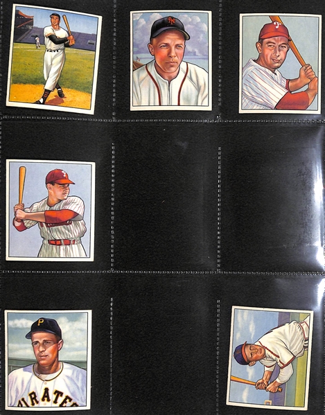 Lot of (125) High-Quality 1950 Bowman Baseball Cards (125 of the First 144 in the Set)