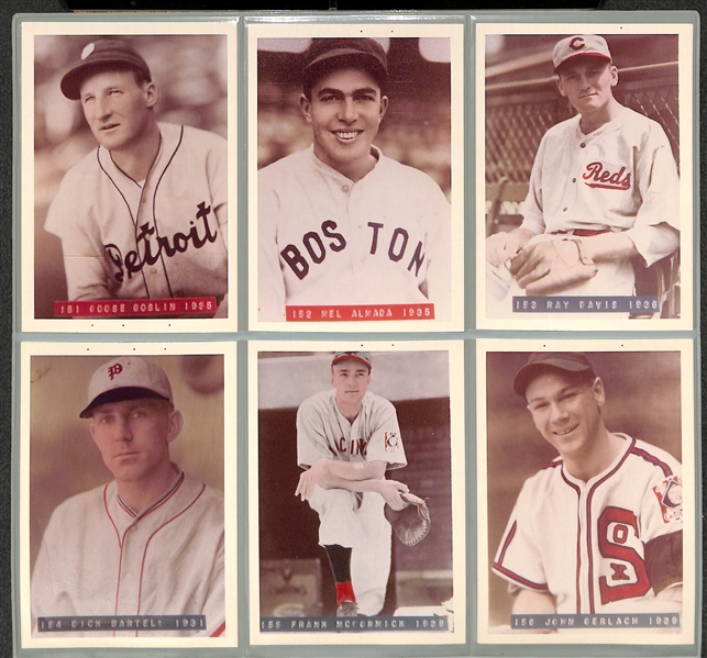 Lot Detail - Lot of 156 George Burke 1970s Color Tint Photos w. Babe Ruth, Lou  Gehrig, Goose Goslin, Jimmie Foxx (Made by George Brace)