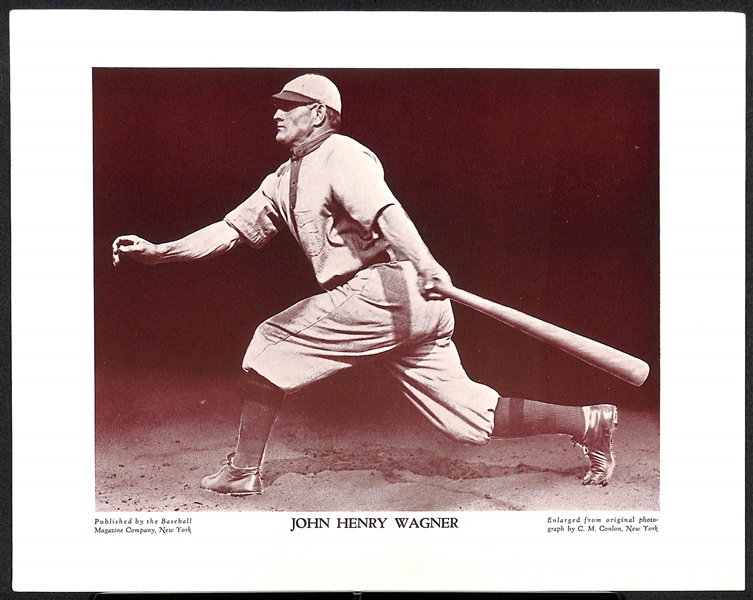 (3) M113 and/or M114 Baseball Magazine Photos - Ty Cobb, Honus Wagner, Christy Mathewson
