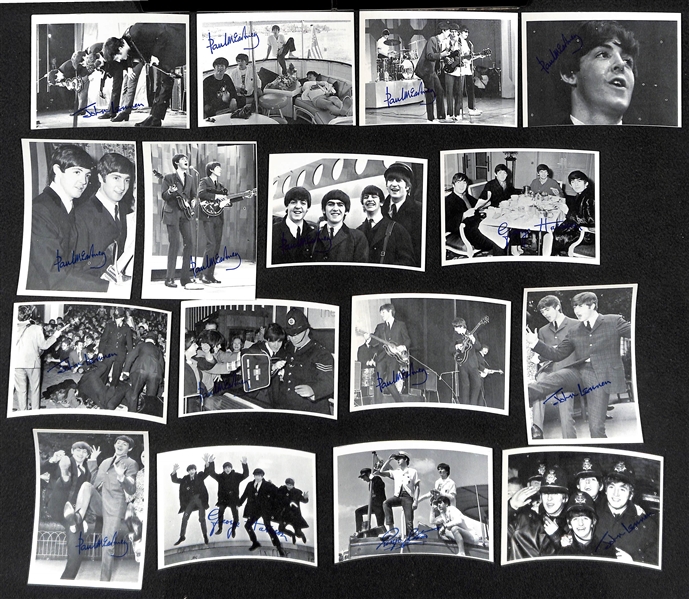 Lot of (30) Different 1964 Topps B&W Beatles Cards Series 3