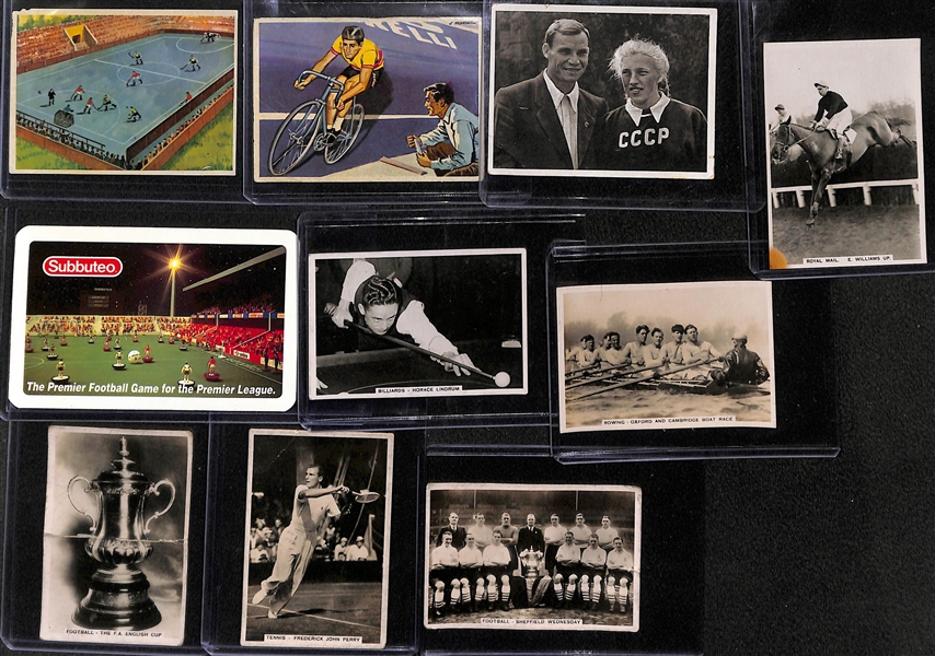 Lot of (29) Early 1900s-1920s Cigarette Cards - Athletes/Sports Figures from US & Europe