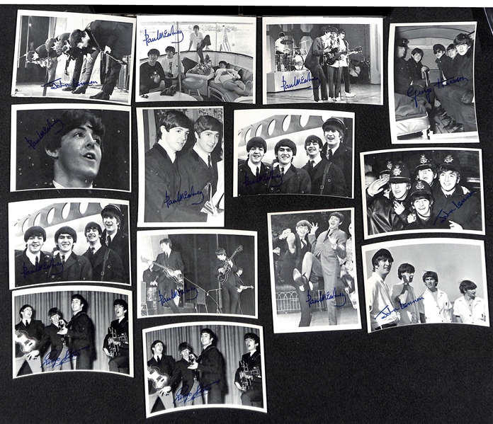 Lot of (43) 1960s Topps Beatles Cards (28 cards) & Philadelphia Gum James Bond Cards (15 cards w. Decoder)
