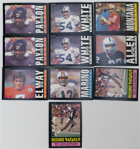 Lot of (200) 1959-1982 Topps Football Cards & (500) 1985 Topps Football Cards