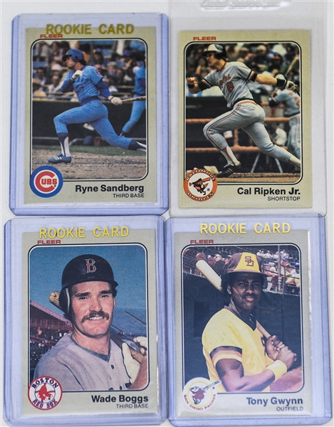Lot of (1500+) Baseball Cards - (110) 1978 OPC cards, 1980 Topps Baseball Set, 1983 Fleer Baseball Set, More