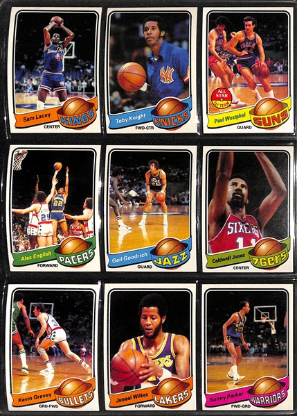 1979-1980 Topps Basketball Complete Set (All 132 Cards)