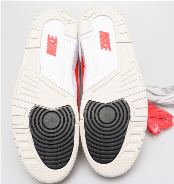 2019 Nike Air Jordan 3 Retro Tinker Hatfield Air Max 1 - White/University Red - Size 13 (Jordan's Actual Size)