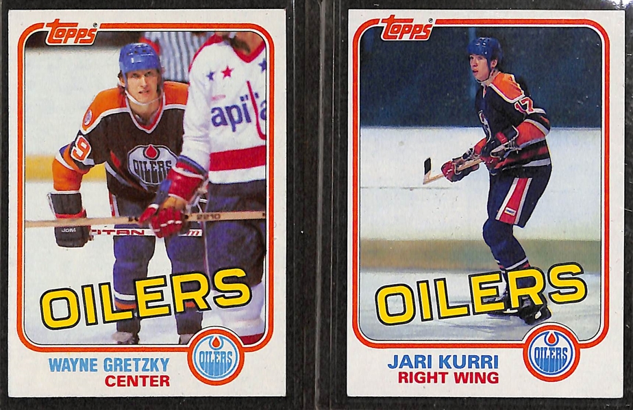 1978-79 Topps Hockey Set (Missing 1 Common Card) & 1981-82 Topps Hockey Set (Missing 3 Checklists) - Both Near Complete