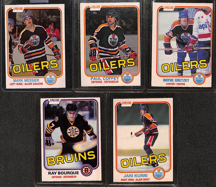 1981-82 O-Pee-Chee Near Complete Hockey Set - Missing 3 Common Cards
