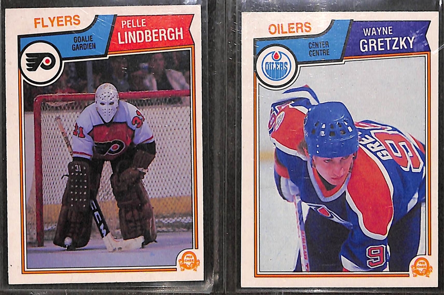 1983-84 O-Pee-Chee Near Complete Hockey Set - Missing 3 Common Cards