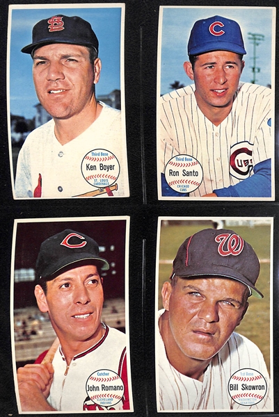 1964 Topps Giants Complete Set of 60 Cards w. Mickey Mantle
