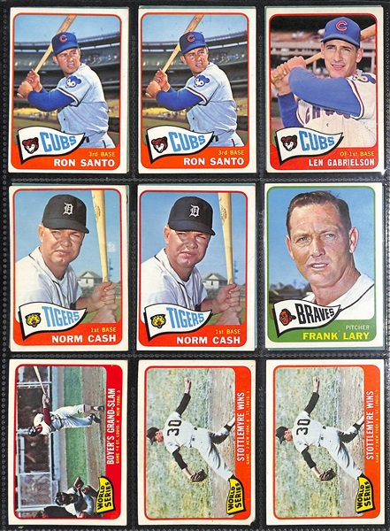Lot of (170) Assorted 1962-1966 Topps Baseball Cards w. 1962 Sandy Koufax
