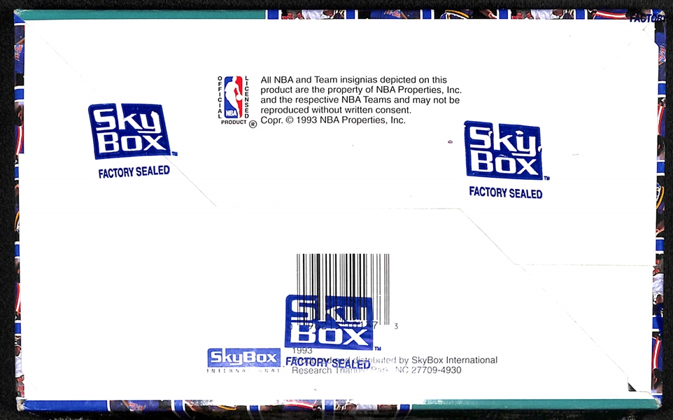 1992-93 NBA Hoops Series 2 Unopened Basketball Boxes (Shaquille O’Neal Rookie Year) - Some Tearing on Plastic Factory Seal