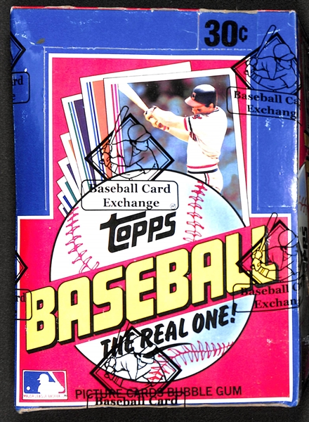 1982 Topps Baseball Unopened Wax Box - BBCE Sealed Cal Ripken Jr. Rookie Year