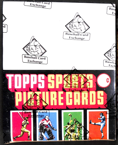 1985 Topps Baseball Unopened Rack Pack Box (Puckett on Back of One Pack) - BBCE Sealed - Clemens, McGwire, Puckett Rookie Year