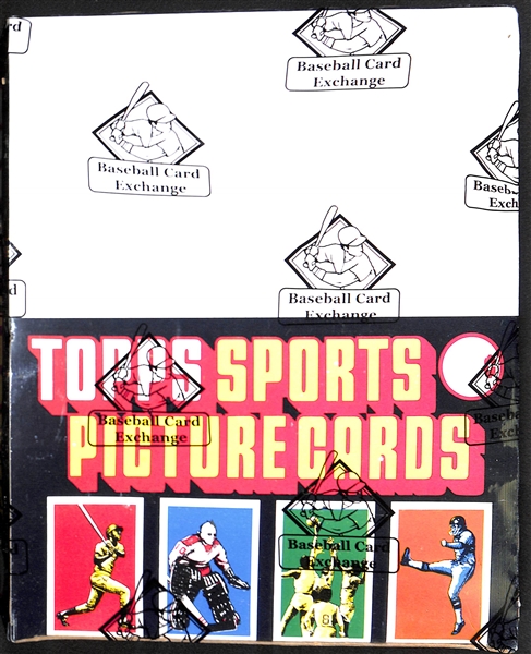 1986 Topps Football Unopened Rack Pack Box - BBCE Sealed - Jerry Rice Rookie Year