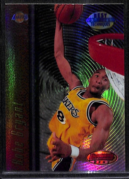 1997-98 Bowman's Best Kobe Bryant Best Techniques Refractor #T4 Lakers