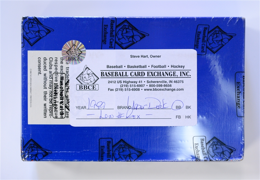 1989 Upper Deck Baseball (Ken Griffey Jr. Rookie Year) Unopened Hobby Box Sealed by BBCE