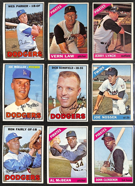 Lot of (450+) Assorted 1960s Topps Baseball Cards w. 1961 WS Game 2/Mantle