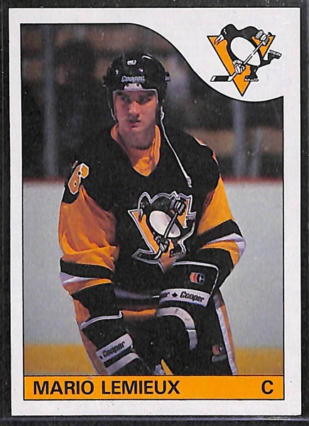 1985-86 Topps Complete Hockey Set w. Mario Lemieux RC