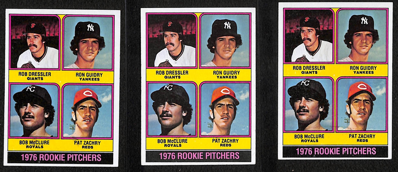 Lot of (13) 1970s Rookies Inc. Eddie Murray, Carter, Molitor 