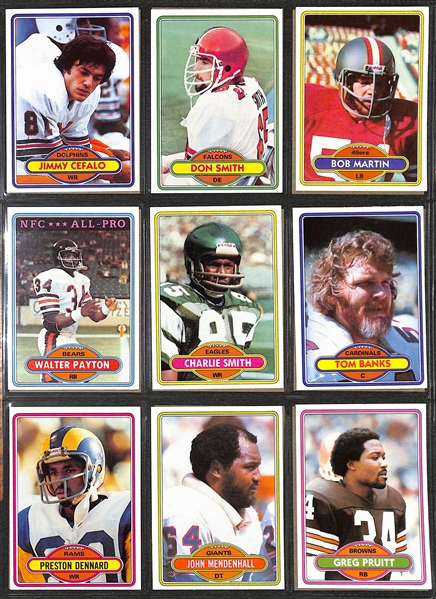 1980 Topps Football Complete Set (All 528 Cards) - Mostly Pack Fresh
