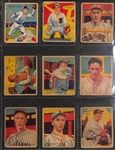 (55) 1934 -36 Diamond Stars Baseball Cards Inc. Ott, Bottomley, Gehringer, Traynor, Appling, Cochrane, Cuyler, Ruffing, Averill, R. Ferrell, +