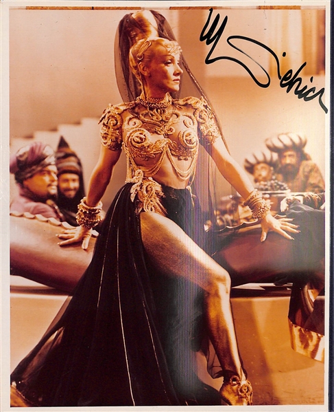 Star Actress Autograph Lot - Lana Turner, Marlene Dietrich, Sophia Loren  - JSA Auction Letter of Authenticity