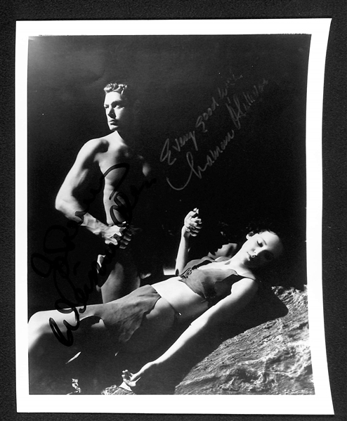 RARE Tarzan (Johnny Weissmueller) & Jane (Maureen O'Sullivan) Dual Signed 8x10 Photo - Full JSA Letter of Authenticity