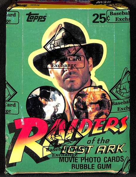 1981 Topps Raiders of the Lost Ark BBCE Sealed Wax Box