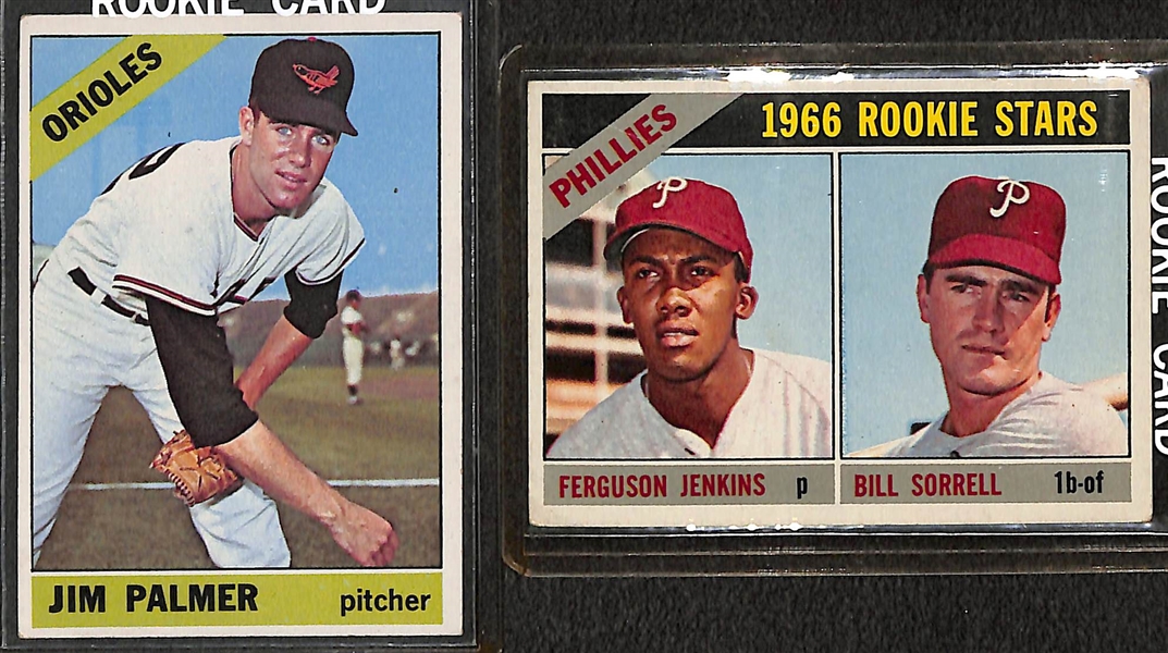 Lot of (18) Mostly 1960s and 1970s Baseball Rookie Stars Inc. Jim Palmer, F. Jenkins, D. Parker, Phil Niekro, Gary Carter