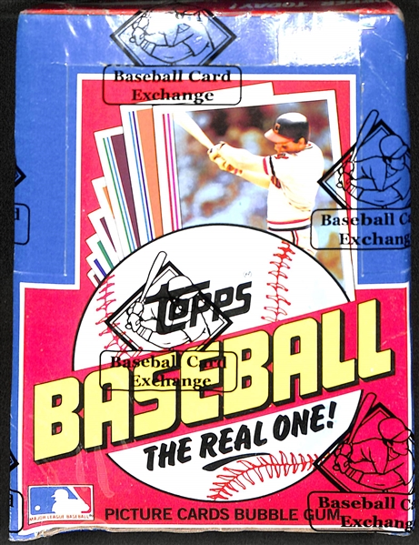 1982 Topps Baseball Unopened BBCE Sealed Wax Box (Cal Ripken Rookie Year)