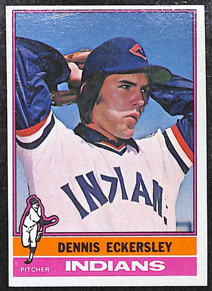 1976 Topps Baseball Compete Set Featuring  Dennis Eckersley Rookie