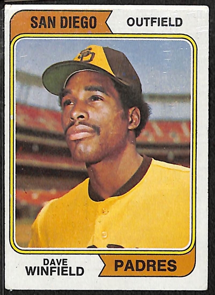 1974 Topps Baseball Complete Set Featuring Dave Winfield Rookie