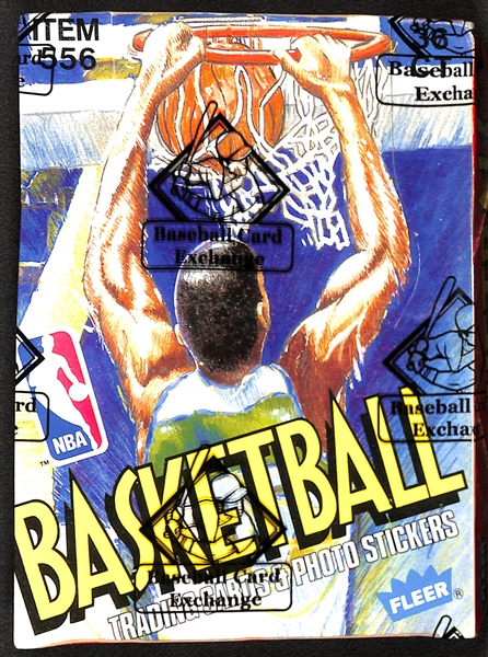 1989-90 Fleer Basketball Sealed Wax Box - BBCE Sealed