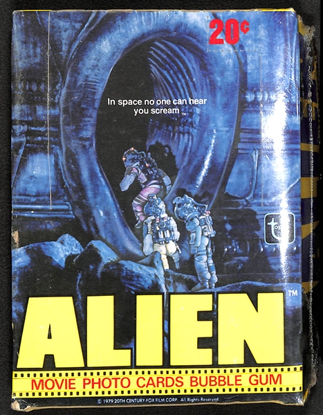 1979 Topps Alien The Movie Unopened Wax Box