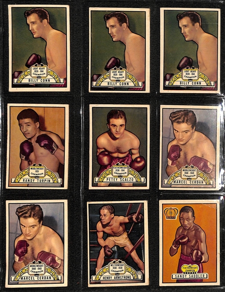 1951 Topps Ringside # 1951 Topps Ringside Boxing Complete Set - Premier