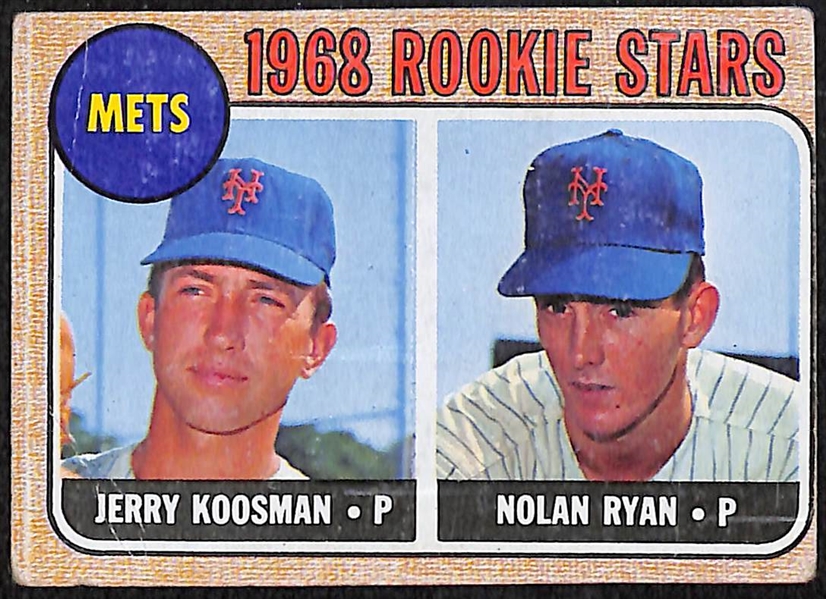 1968 Nolan Ryan/Koosman Rookie Card