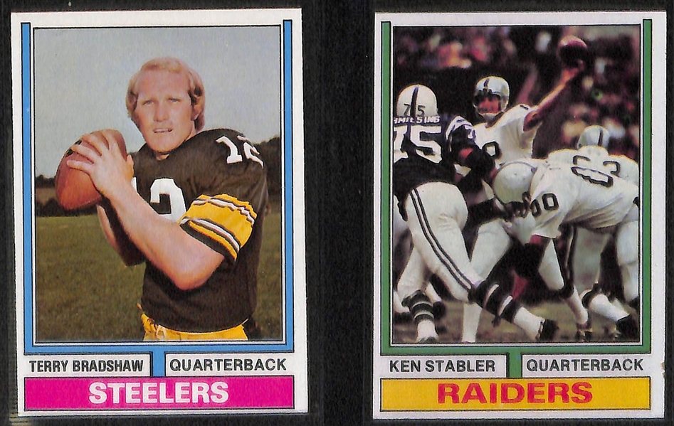 1974 Topps Football Complete Set with Team Checklists