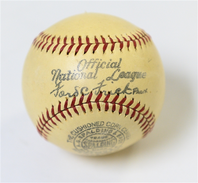 Vintage Spalding Ford Frick Official National League Baseball