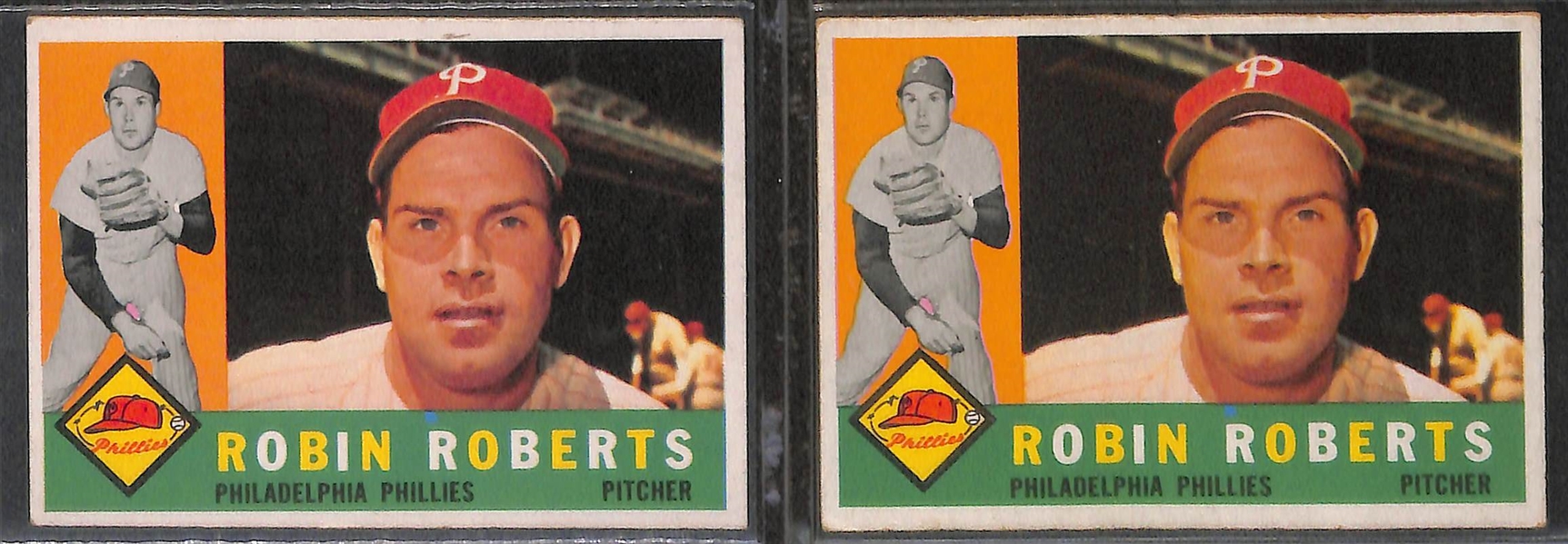 (150) 1959 & (170) 1960 Topps Baseball Cards w. Robin Roberts