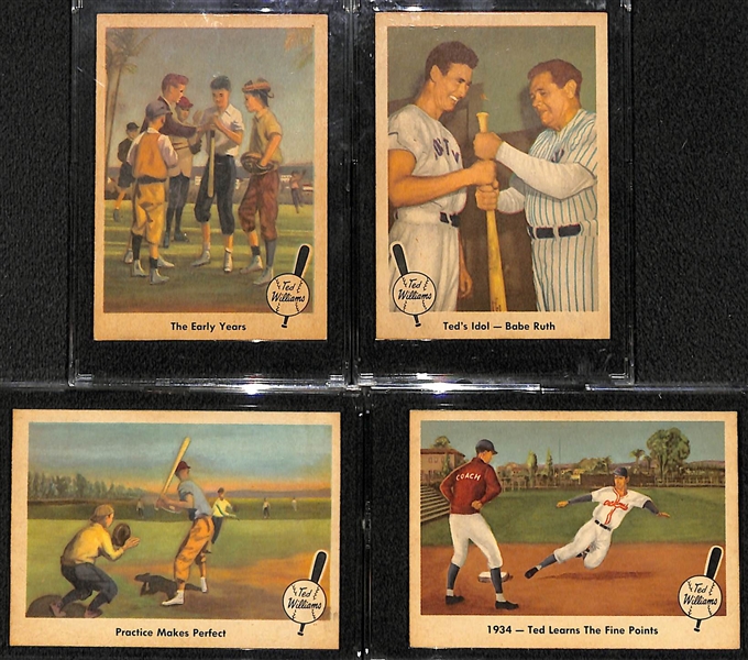 1959 Fleer Ted Williams Near Complete Set (Only Missing Card #68)