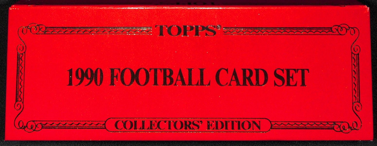 1990 Topps Tiffany Football Complete Sealed Set Rare!