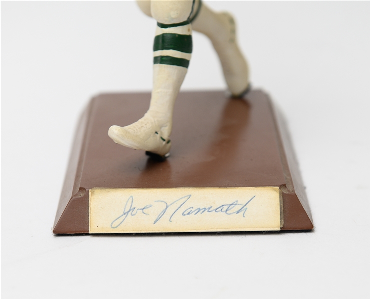 Joe Namath NY Jets Signed Salvino Ceramic Figure Dealer Special Edition Numbered 174/368 w. Salvino COA