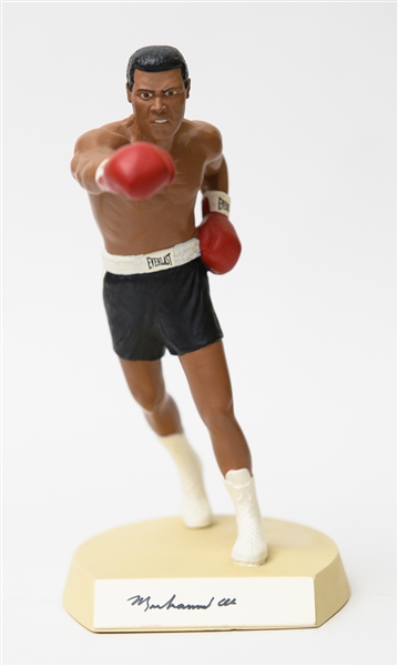 Muhammad Ali The Greatest Special Edition Autographed Salvino Figurine #d to 400 w/ Salvino COA