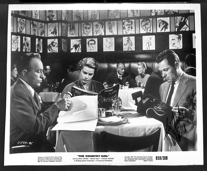 Star Actor 8x10 Autograph Lot - Fred Astaire, William Holden, Frank Langella - JSA Auction Letter of Authenticity