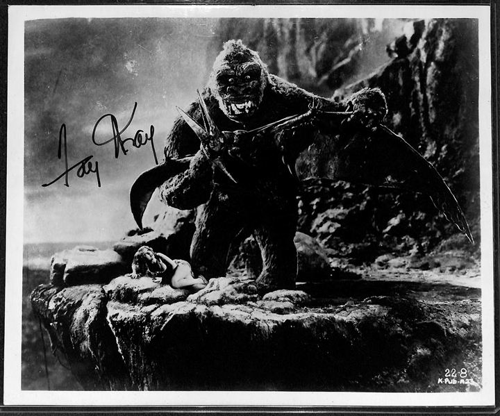 Fay Wray Signed King Kong 8x10 Photos (Actress From Original 1933 King Kong Movie) - JSA Auction Letter of Authenticity