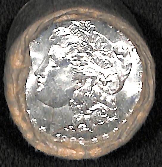 $10 BU Roll of Uncirculated Silver Morgan Dollars w/ 1 Carson City Showing
