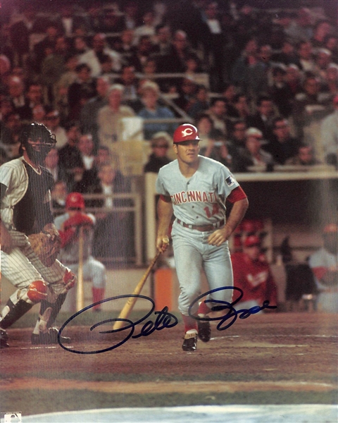 Lot of Signed Baseball 8x10 Photos - B. Gibson, P. Rose, F. Robinson, R. Colavito, B. Feller - JSA Auction Letter